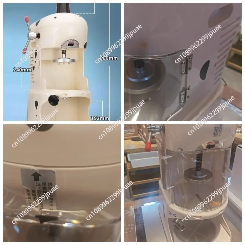 Mianmian Ice Machine Commercial Milk Tea Shop Dessert Snowflake Automatic Ice Shaver