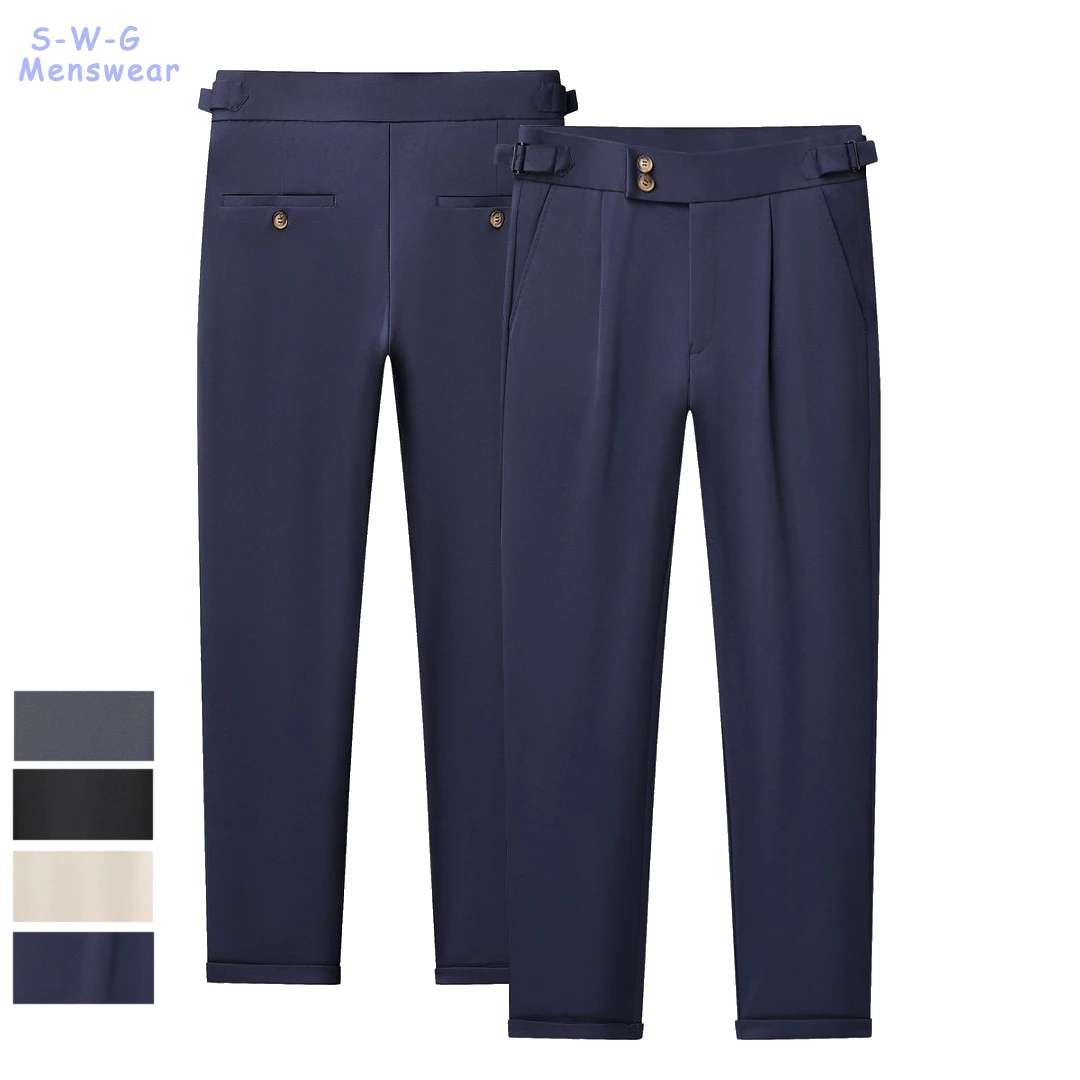 

Мужские брюки для весны и лета: модные, зауженные, стрейчевые, для свадьбы, в корейском и японском стиле, деловые повседневные