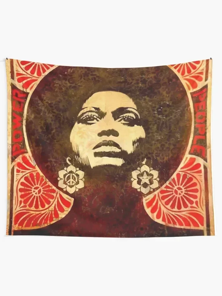 Angela Davis Tapestry Decoration Wall Home Decor Accessories Tapestry