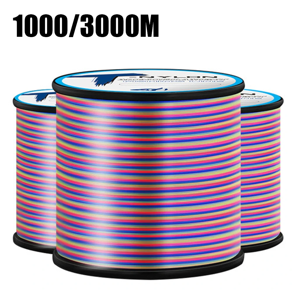 ThornsLine 1000M 3000M Fluorocarbon CoatedMulticolorl Monofilament Nylon Line Japan Super Strong Fishing Line  Fishing Line Carp