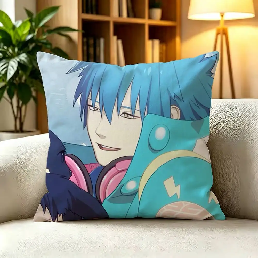 Game D-DRAMAtical M-Murder Pillow Case Living Room Sofa Cushion Cover Suitable For Home Bedroom Room Decoration