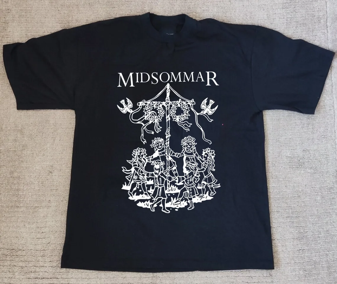 Midsommar Ari aa24 halk korku filmi T Shirt tam boy S-5XL BE2342