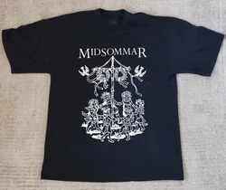 Midsommar Ari Aster A24 película de terror popular camiseta tamaño completo S-5XL BE2342