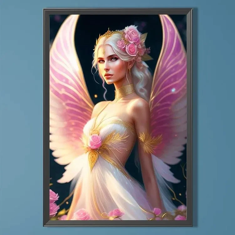 5D DIY Diamant-Malerei-Set mit vollständiger Besatzung, Feen-Magie, Fantasie-Natur-Szene für Erwachsene, Wanddekoration für Zuhause, entspannendes Geschenk