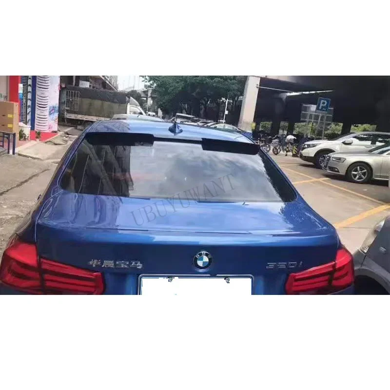 High Quality ABS Plastic Primer Rear Roof Spoiler Tail Trunk Boot Wing Decoration Car Styling For BMW F30 3 Series 2012 - 2018