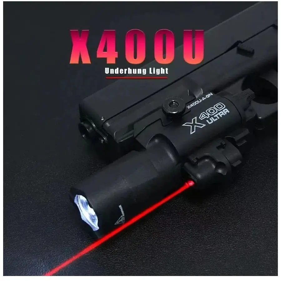 

X400U nylon hanging infrared laser flashlight G17 P1 tactical flashlight laser toy gun light
