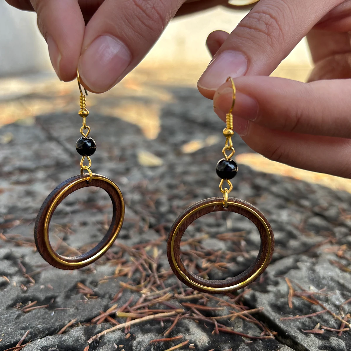 

Bohemian Round Earrings Mix and Match Retro Geometry