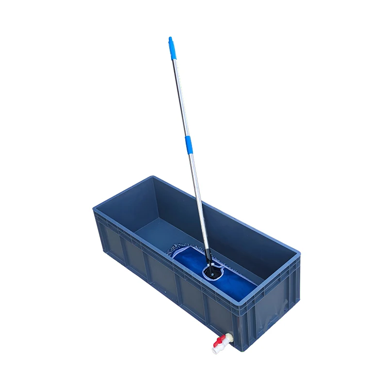 Extra Large Commercial Mop Bucket with Handle and Wheels for Efficient Cleaning