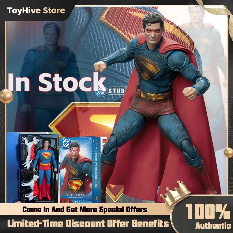 

2025 Fondjoy Battle, поврежденная фигурка Супермена David Corenswet 1/9, новая фигурка Супермена, ПВХ, подвижная детская игрушка, подарок для мальчика