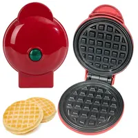 Mini Waffle Mold Nonstick Electric Breakfast Maker Electric Baking Pan for Household Quick Breakfasts Snacks and Desserts Maker 2