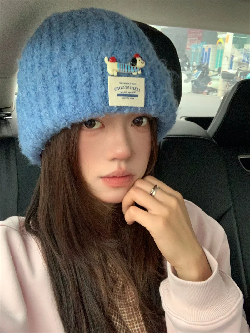 thiened-malha-cao-dos-desenhos-animados-chapeu-feminino-inverno-quente-fce-bone-de-inverno-rosto-emagrecimento-grande-circunferencia-malhas