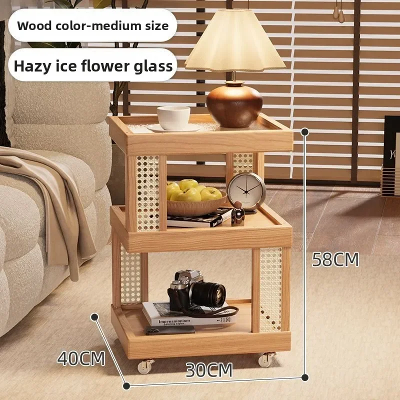Multi-functional Household removable sofa side coffee table cabinet bedroom small side storage cabinet