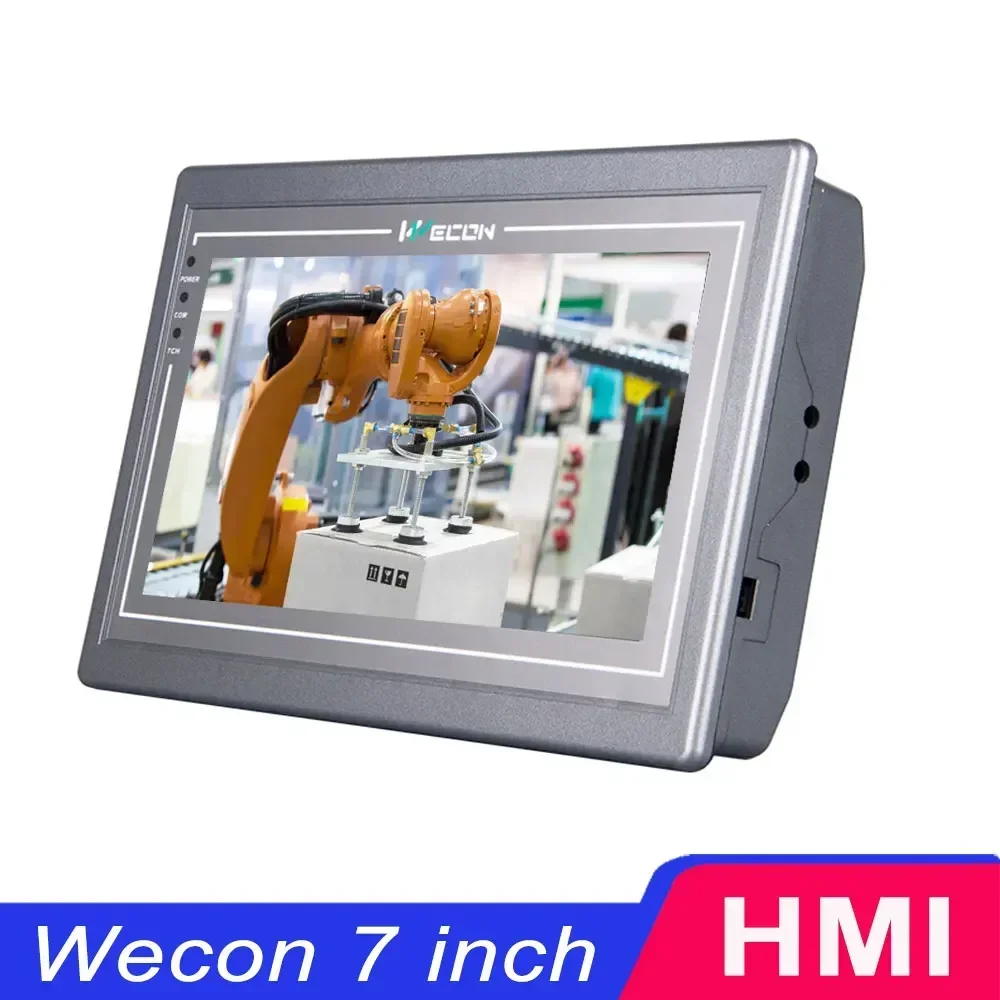 Wecon 7 Inch 100% New HMI with Ethernet PI3070ie PI3070i PI3070i-2S Human Machine Interface Industrial Display Screen