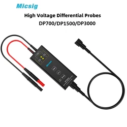 Micsig Oscilloscope High Voltage Differential Probe DP Series - DP700/DP1500/DP3000 Oscilloscope Probe BNC Interface
