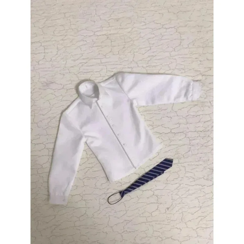 

Toy Center 1/6 Scale Male Blue Business Suit Tie Pants Stripes Suit Clothes Model for 12" Action Figure Normal/Strong Body Doll