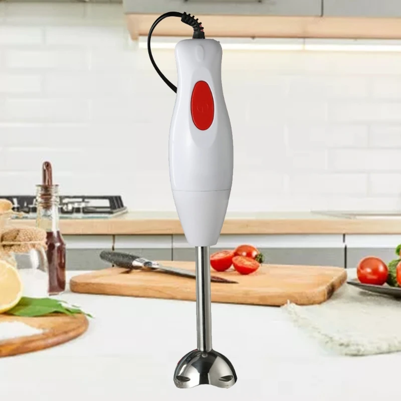 D0AB Immersion Hand Blender Corded Handheld Blenders 350W for Ice