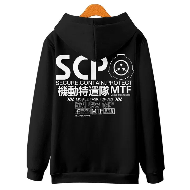 2021 Scp Foundation 3D Felpa con cappuccio Donna/Uomo Hip Hop Felpa con cappuccio sottile per adolescenti Ragazzo Pullover Hiphop Felpe con cappuccio Abbigliamento