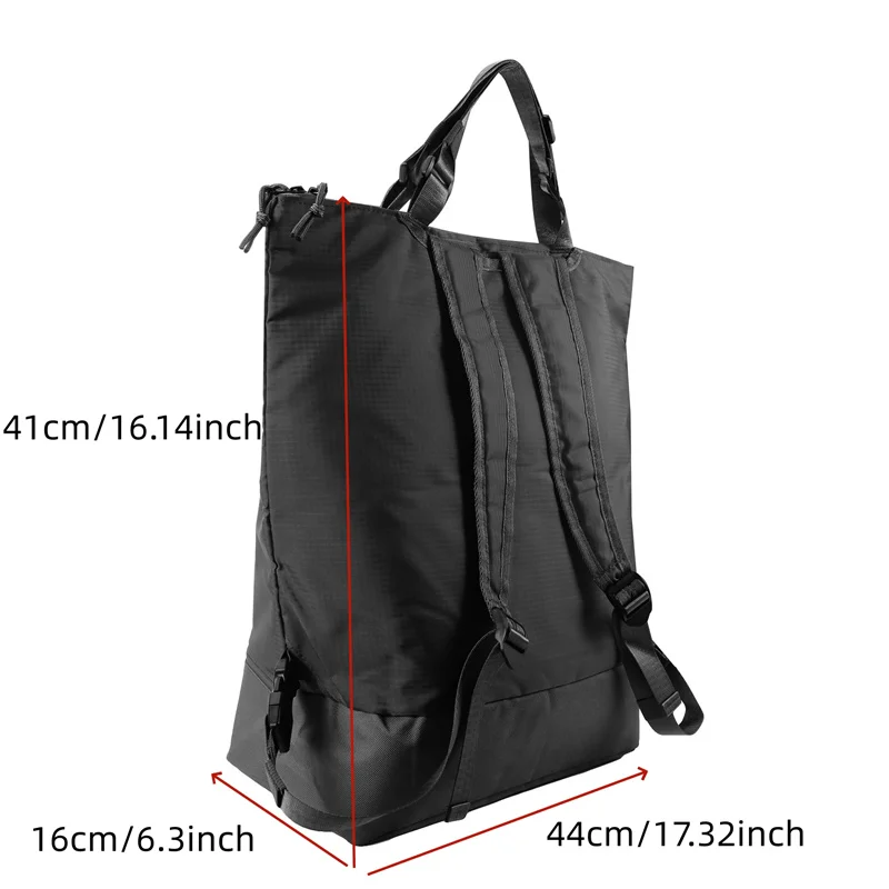 Simple Fashion Zipper Handbags Nylon Solid Large Capacity Backpack Women Tote Bags