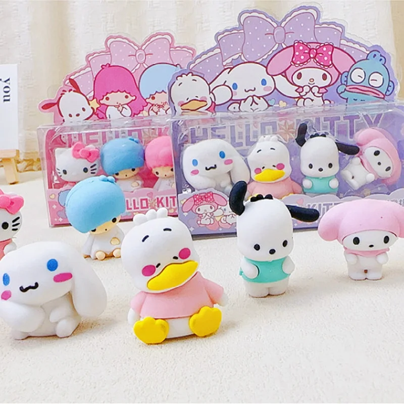 Cute Cartoon 3D Modeling Eraser Eraser Student Stationery