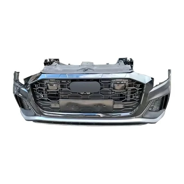 For Q8 RS High Quality Front Bumper Complete Bumper Nose Bridge Grill Fan Radiator OEM 2