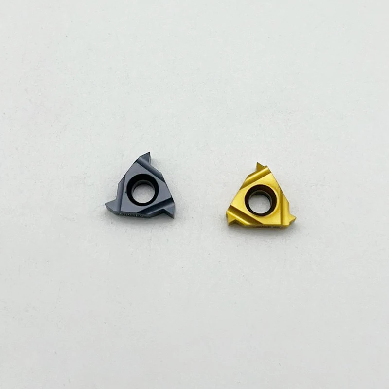 11ER 11IR A60 A55 1.0ISO 1.25ISO 1.5ISO 2.0ISO LDA LDC CNC Lathe Cutter Threading Carbide Inserts For Stainless Steel
