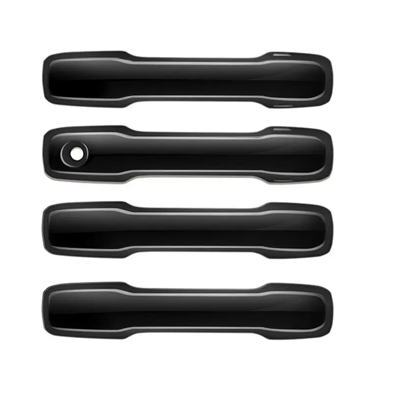 

Классическая крышка дверной ручки автомобиля для Toyota TACOMA 2024, внешняя крышка ручки автомобиля, отделка салона автомобиля, аксессуары, глянцевый черный