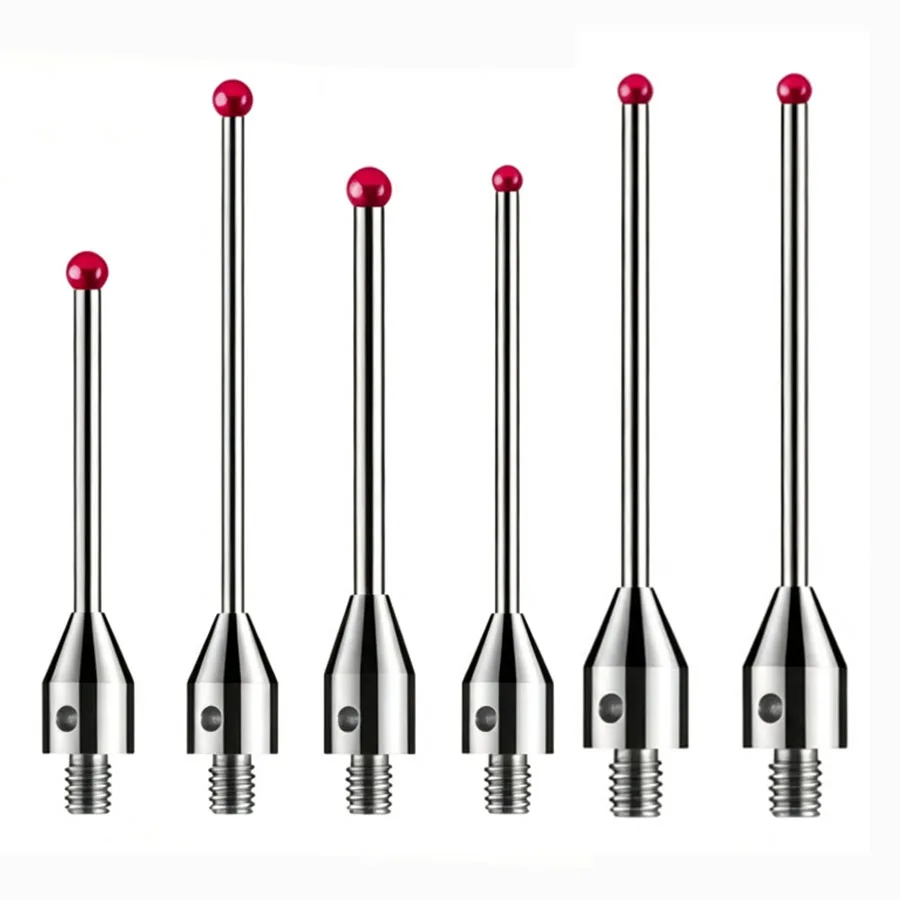 CNC machine tool ruby probe measuring needle M3 thread ruby three coordinate probe high-precision measuring head