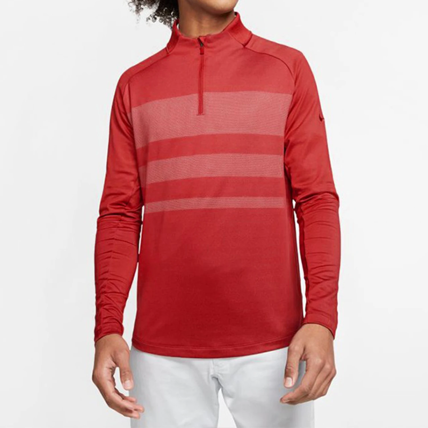 

Nike genuine seasonal new men's half zipper sports long sleeved T-shirt BV0391-609