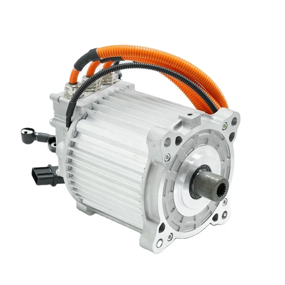 4KW PMSM AC Motor 48V Electric Car  Waterproof and Permanent Magnet Construction for  Vehicles  Golf  Bicycles