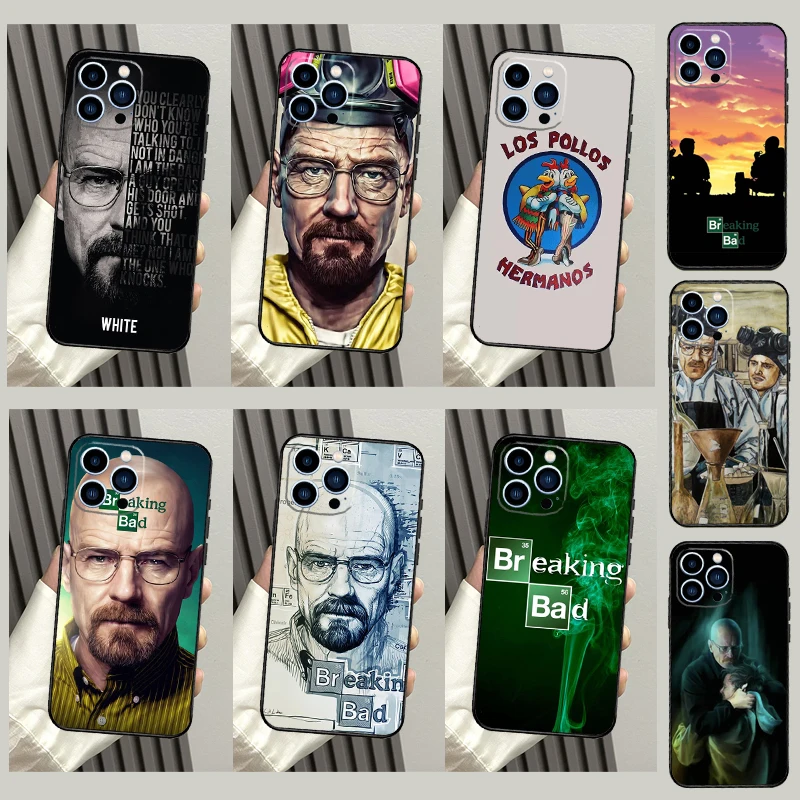 Breaking Bad Phone Case For iPhone 16 15 13 12 Mini 11 14 Pro Max X XR XS MAX Plus Cover Coque