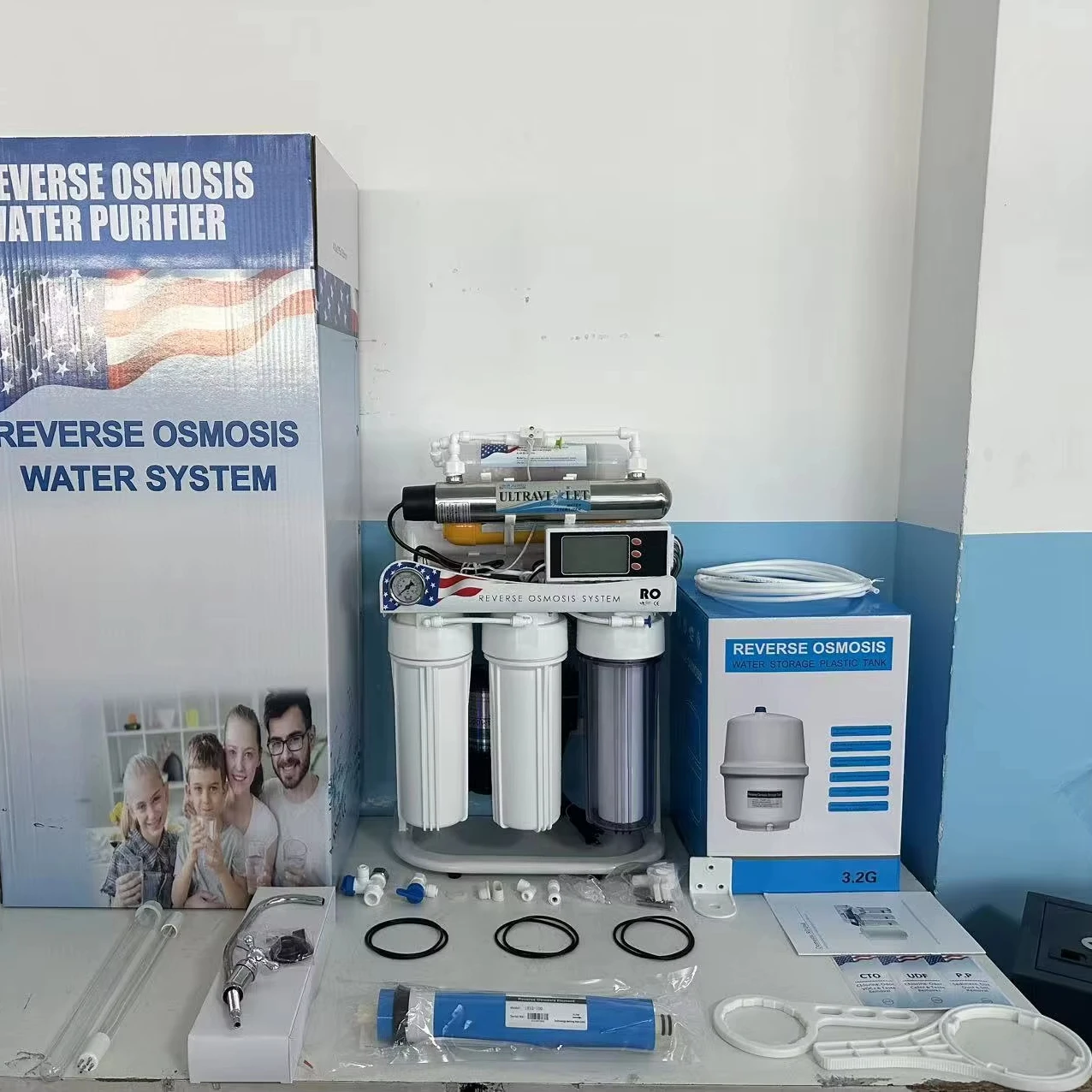 Homeappliances, kitchen faucet 100GPD 7-stage filter 5-stage water purifier, home drinking water filter