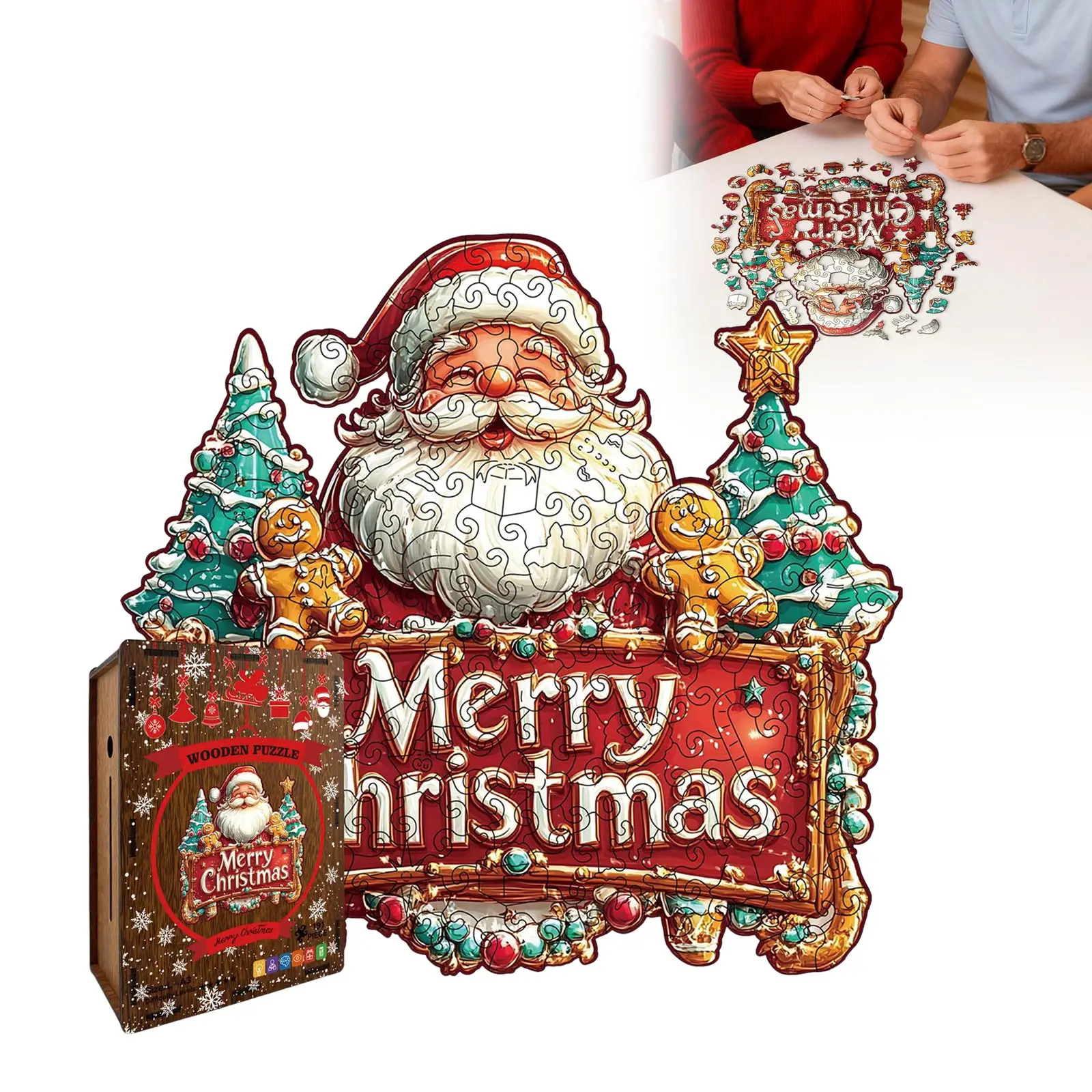 2025 Puzzles en bois pour adultes et enfants, puzzle en bois de forme Unique, cadeaux d'anniversaire pour adultes, jeu familial, jouet plat 2d