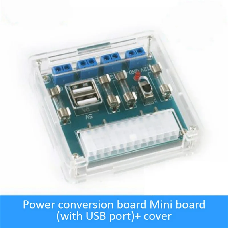 N75R-2X XH-M229 Computer Power Adapter Board Desktop Lead Module With USB Port ATX Power Take-Off Board