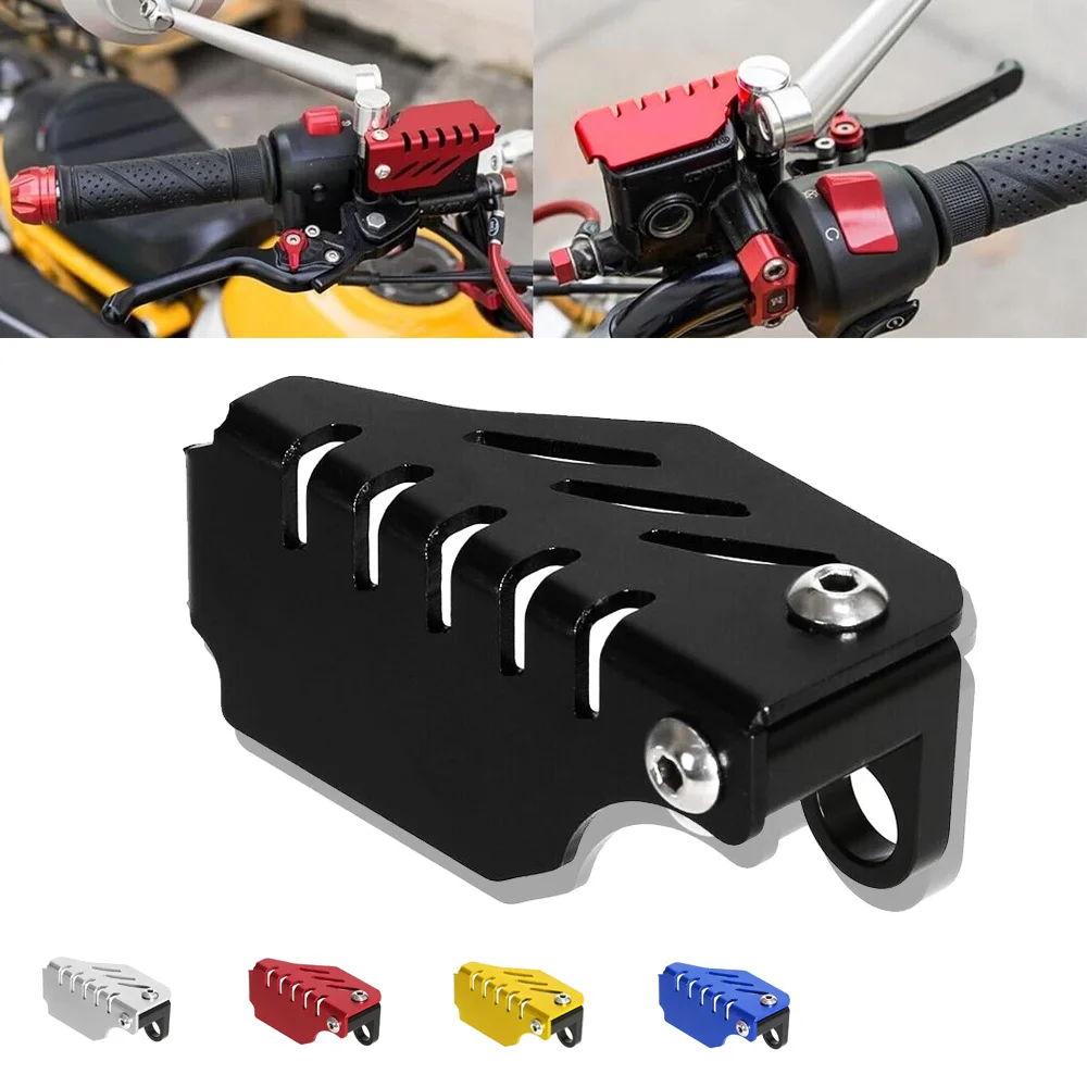 Cubierta del tanque de aceite de freno del cilindro maestro delantero de la motocicleta para Honda Monkey 125 2018-2024 Hunter Cub CT125 Trail 125 2020-2024