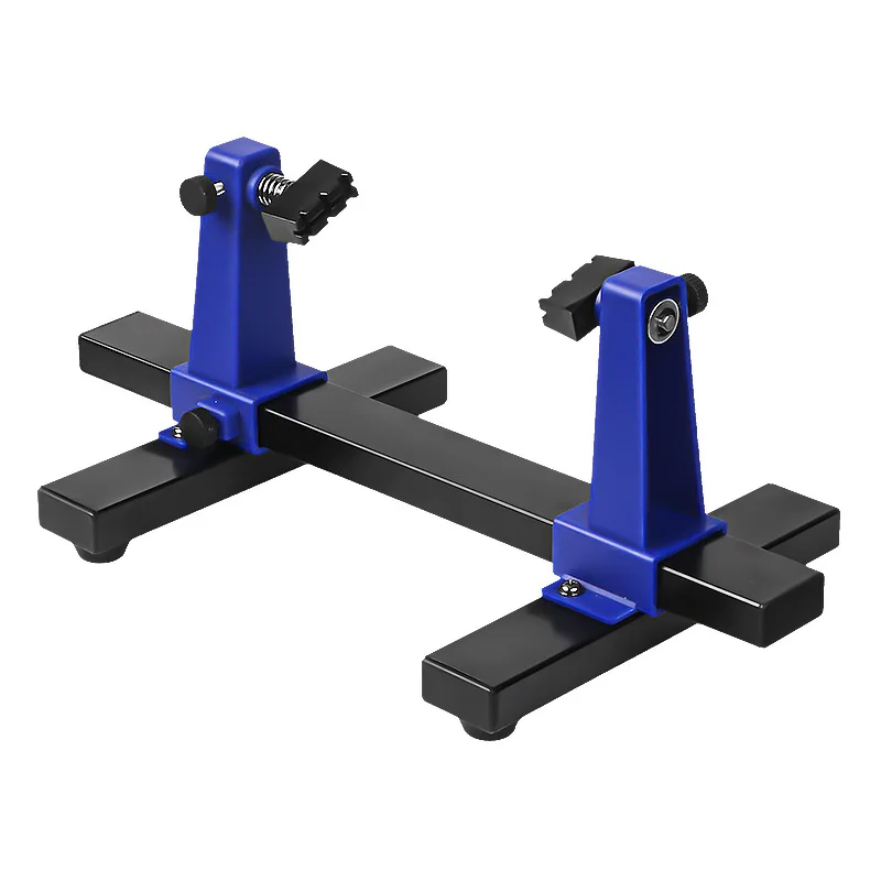 ALLSOME 0-200mm Adjustable PCB Holder 360 ° Rotation Printed Circuit Board Jig Soldering Assembly Stand Clamp Repair Tools