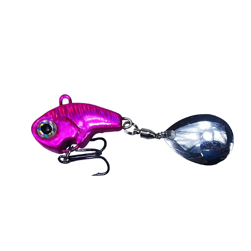 ZWICKE Winter Fishing Lures Artificial Hard Baits Spinner Spoon Lure Wobble Rotating Metal Vib Vibration Bait 7g 10g 14g 21g