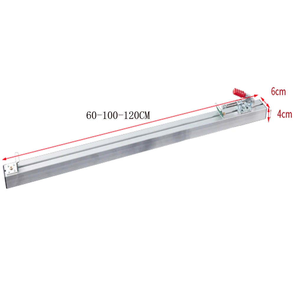 Neue Elektrische Kreissäge Führungsschiene System 60/100/120 cm Clamp Rand Gerade Cut Guide Befestigungs Clip leuchte Holzbearbeitung Werkzeuge – Detail 7