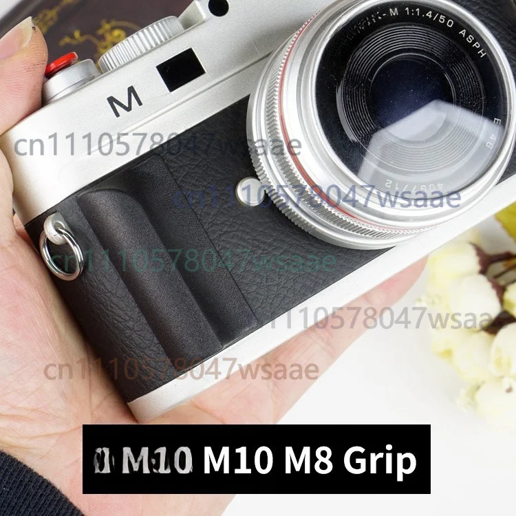 

Anti-slip Hand Grip Sticker Bracket, Self-adhesive Holder Fit for Leica M8 M10 Rangefinder Camera Shooting Accessory