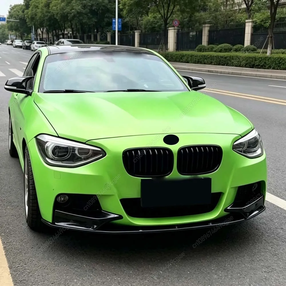 

Front Bumper Lip Spoiler Splitter Diffuser Glossy Black Kits For BMW F20 F21 120d 120i M135i M-Sport 2012-2015 Pre-facelift Trim