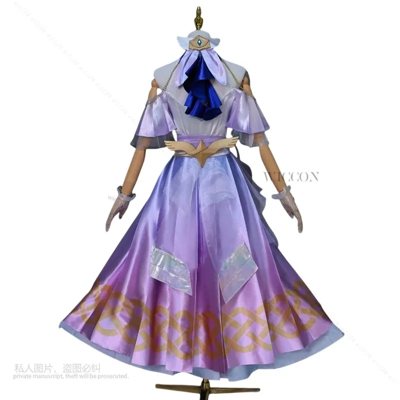 إليسيا أنيمي تأثيري حلي هونكاي إمباكت 3 كرنفال موحدة شعر مستعار هالوين المرأة لعبة الوردي قزم العثة الذي يطارد Flamesx ؛ 3,d'