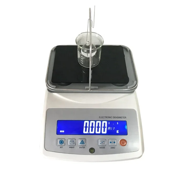 Accurate Solid Liquid Density Tester, Meter for Home Brewing, Winemaking - Density Gauge for Measuring Liquids