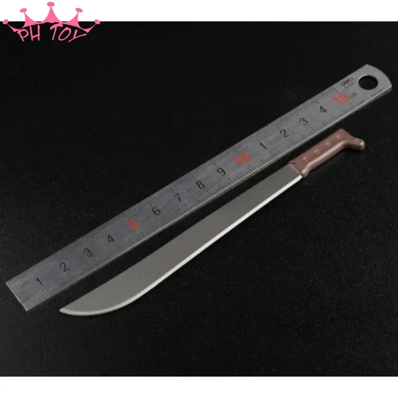 AS062 1/6 Scale Long Knife Sword Scene Accessory Machete Knife  Weapon Model for 12inch Soldier Action Figure Doll