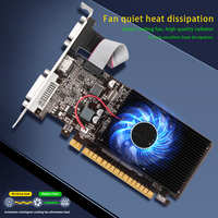 GT610 1GB independent graphics card computer desktop easy office gaming small case DDR3 memory VGA