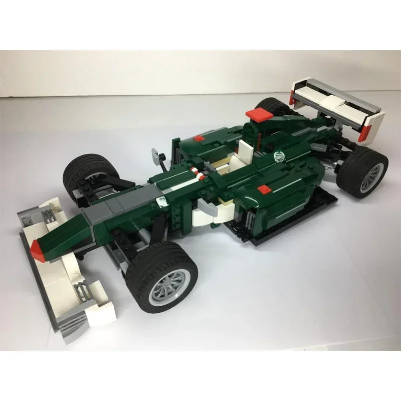 MOC-9538Classic F1 صيغة سيارة رياضية سيارة اللبنات Model564PartsMOC الإبداعية بنين أطفال عيد ميلاد اللبنات لعبة الهدايا