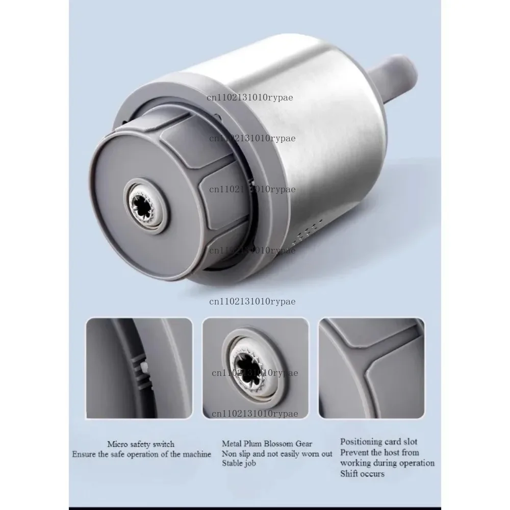 220V Electric Meat Grinder Multifunctional Commercial Household Stainless Steel Meat Grinder Two-speed Adjustment Machine