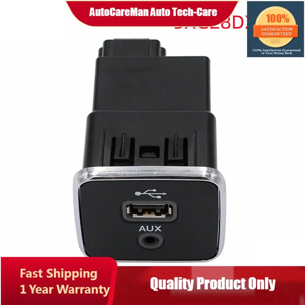 Подходит для Jeep Cherokee Compass 2017-2021 гг., передний USB-порт AUX 5XG28DX9AD