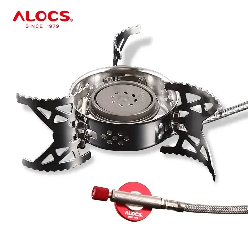 ALOCS CS-G04 Compact Foldable Portable 3500W Camping Cooking Gas Stove Cooker for Outdoor Backpacking Hiking Camping Furnace