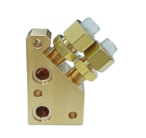 

X268D658H01 Нижний блок с набором фитингов для труб 50x29x19t мм для блока нижних матриц X187B621H01 для FA10.FA20.FA-S,RA