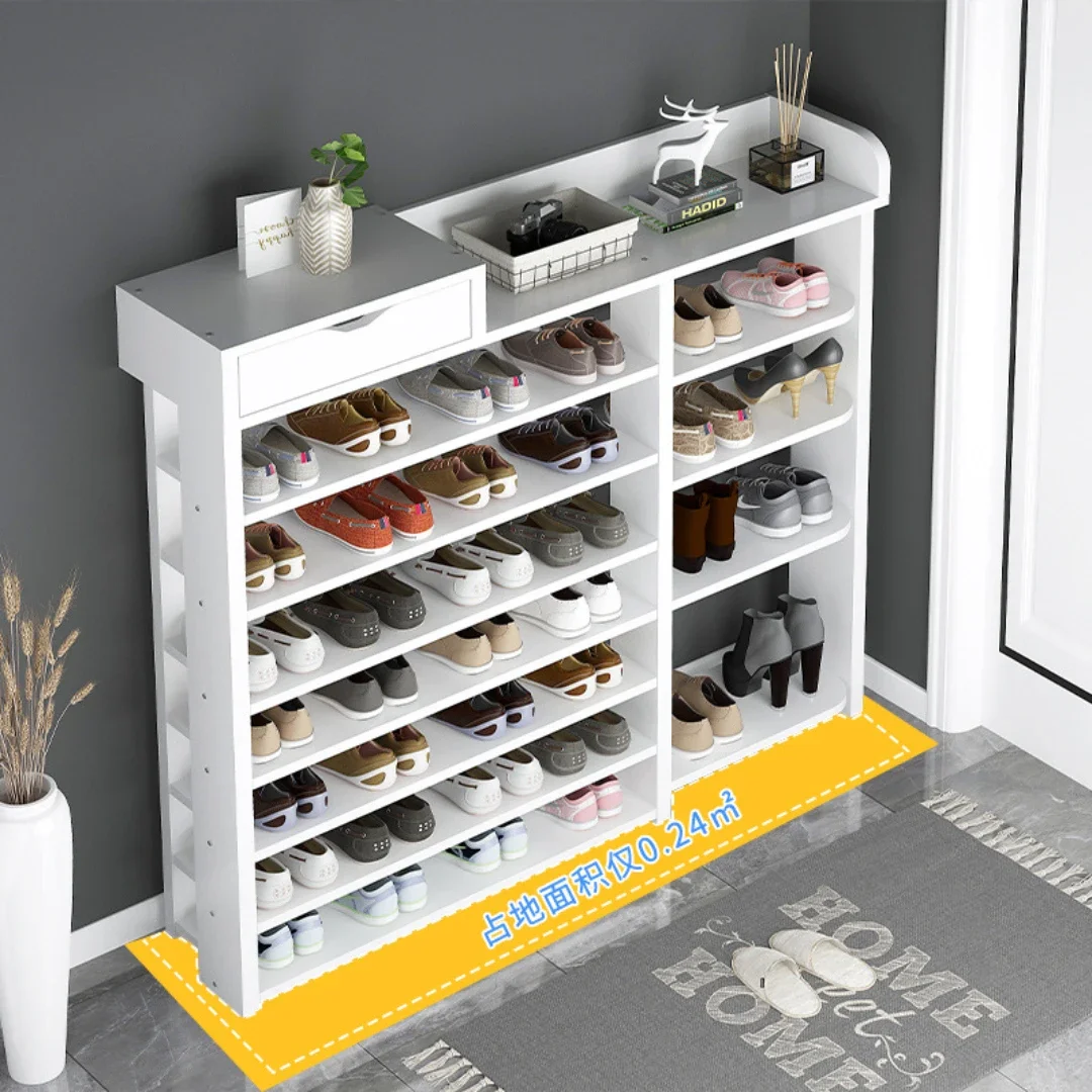 Wooden Row Shoe Rack Scarpiera Organizer Home Furniture Shoe Cabinet for Entrance Closet Rack Shoe Organizer Cabinets Shoe-shelf