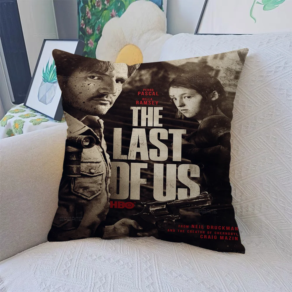 Funda de almohada The Last Of Us, funda de cojín de regalo Toon para dormitorio, hogar, sofá, silla, decoración de asiento, funda de almohada